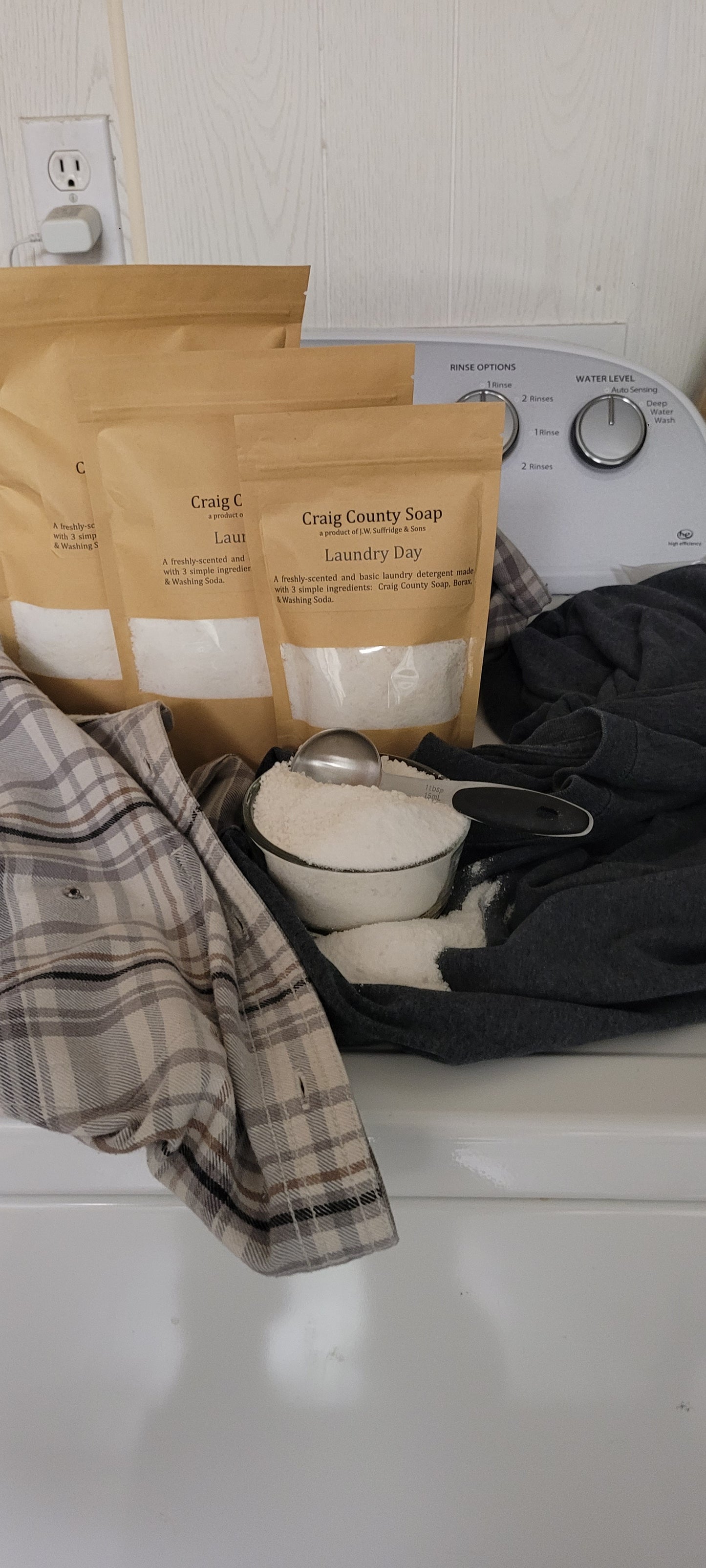 Craig County Soap, Laundry Day