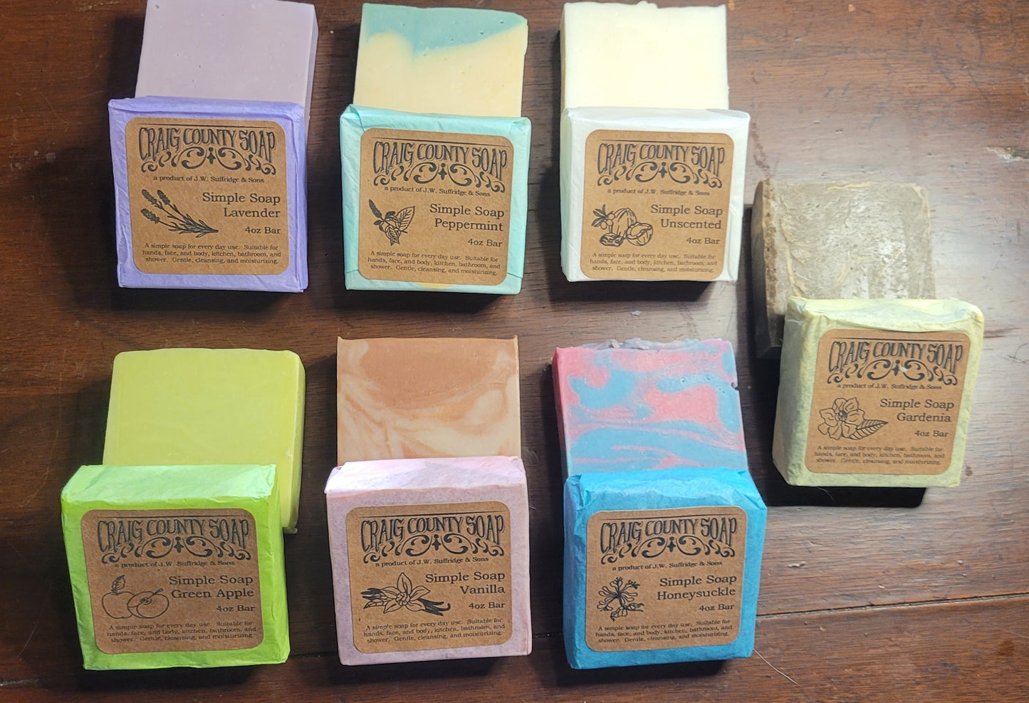 Craig County Simple Soap