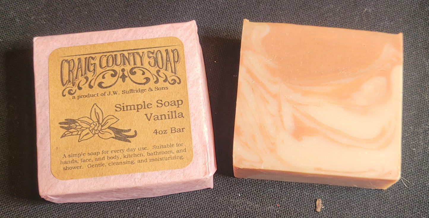 Craig County Simple Soap