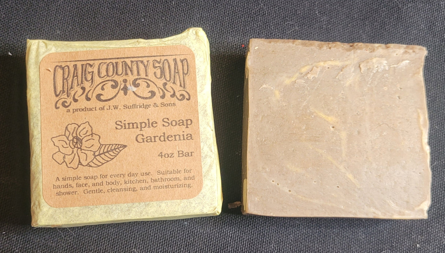 Craig County Simple Soap