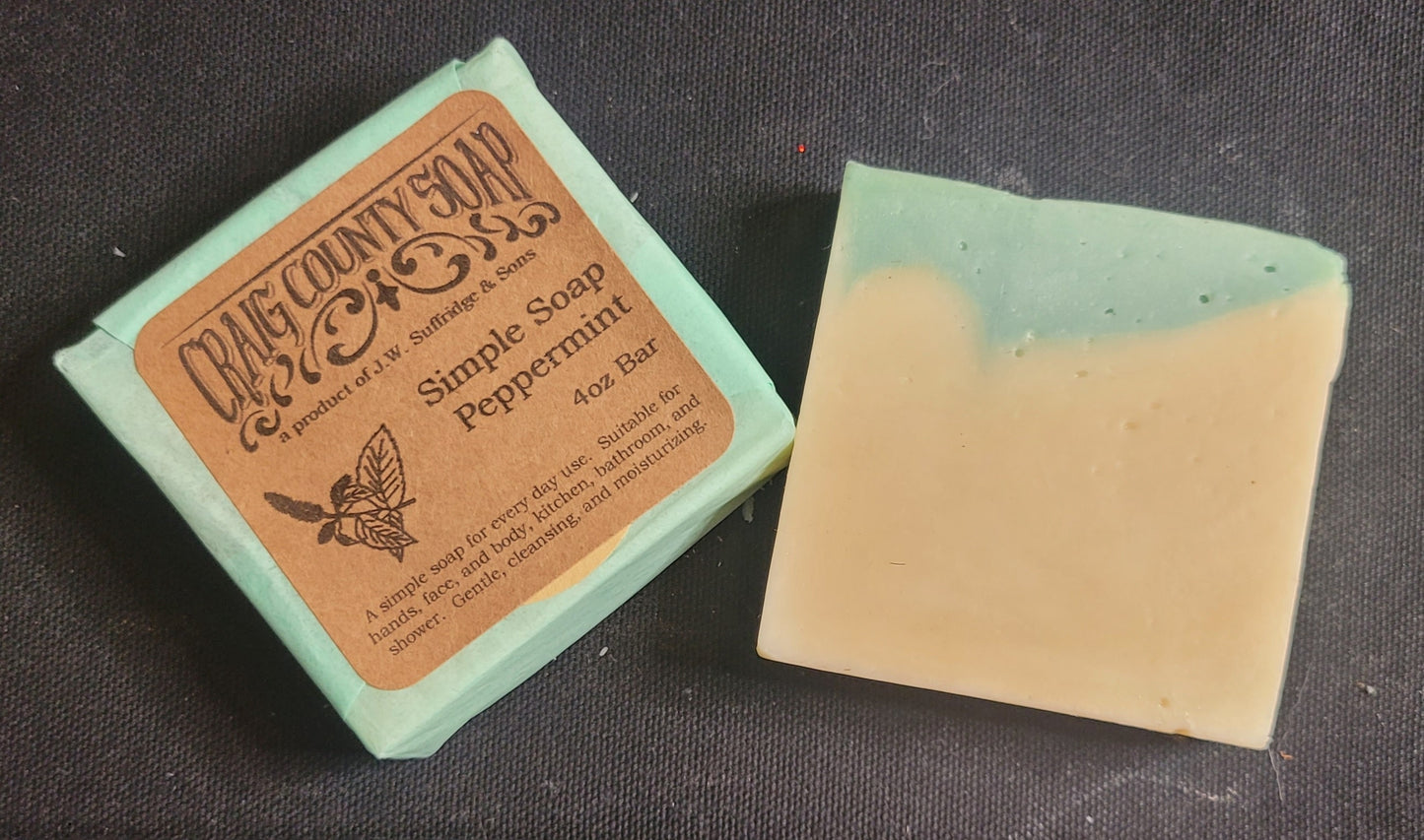 Craig County Simple Soap