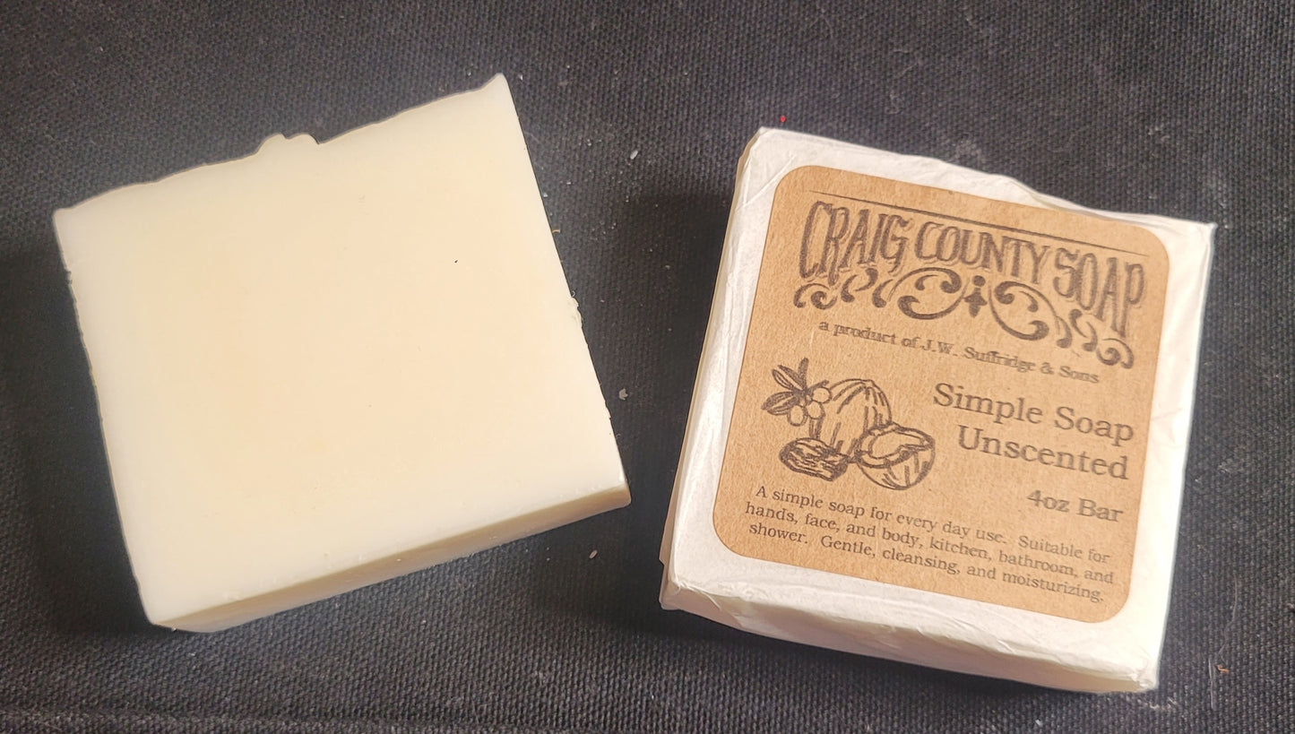 Craig County Simple Soap