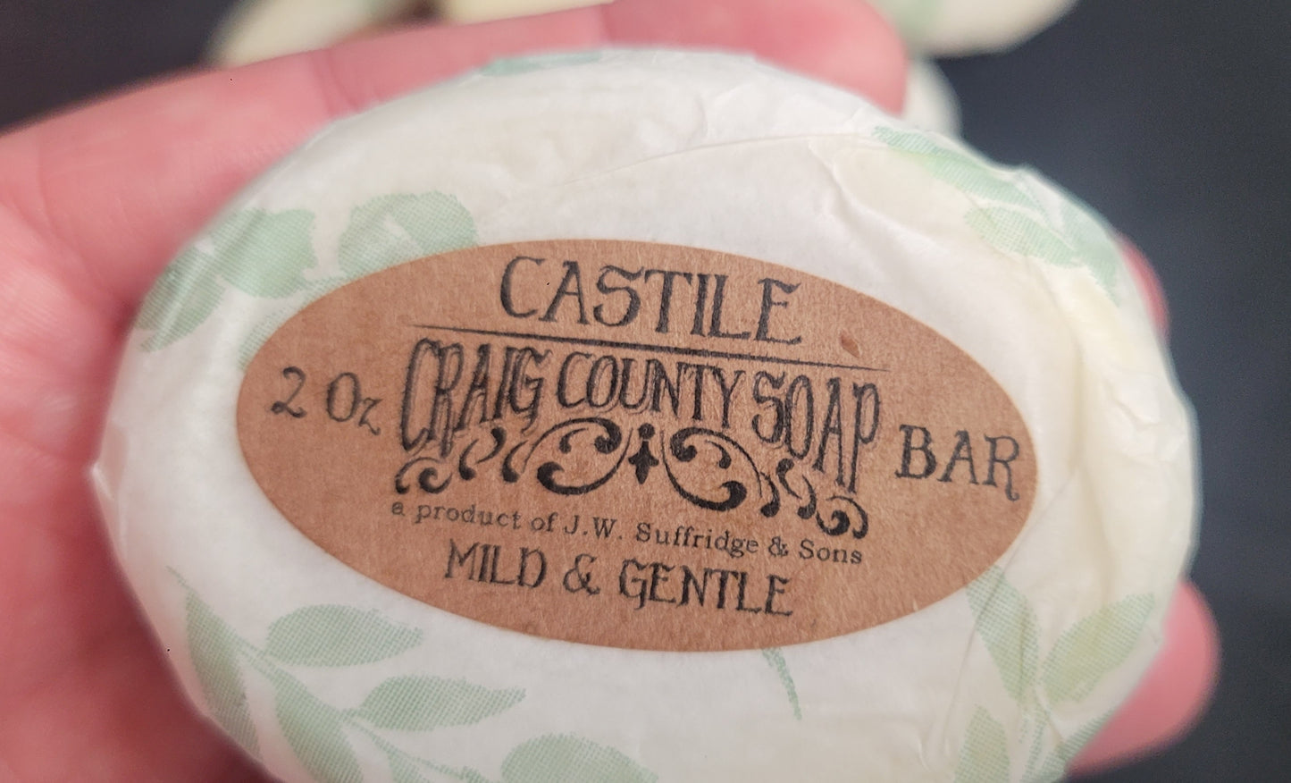 Craig County Soap, Castile