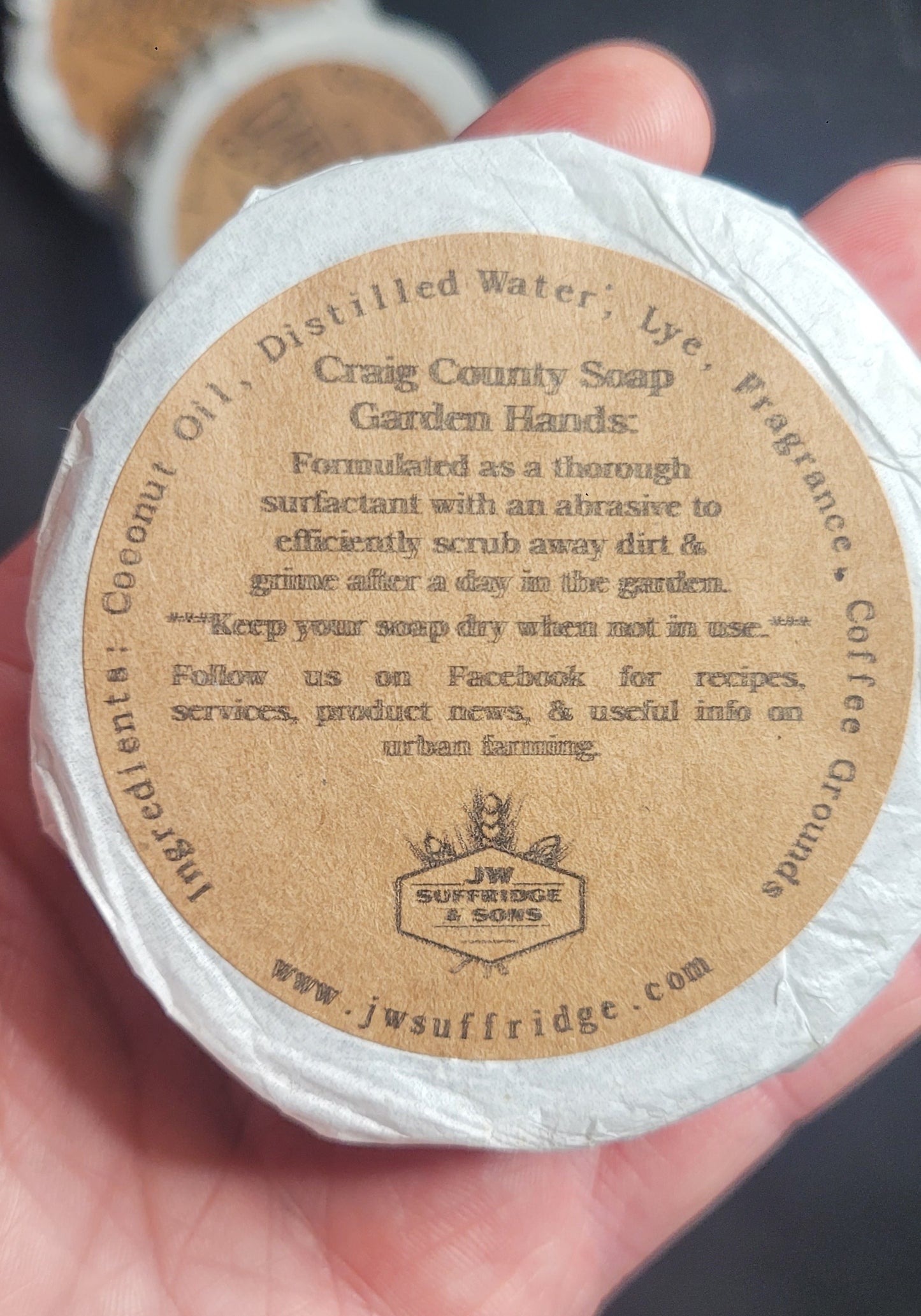 Craig County Soap, Garden Hands